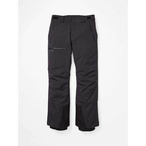 Marmot Ski Pants Black NZ - Refuge Pants Mens NZ8465392